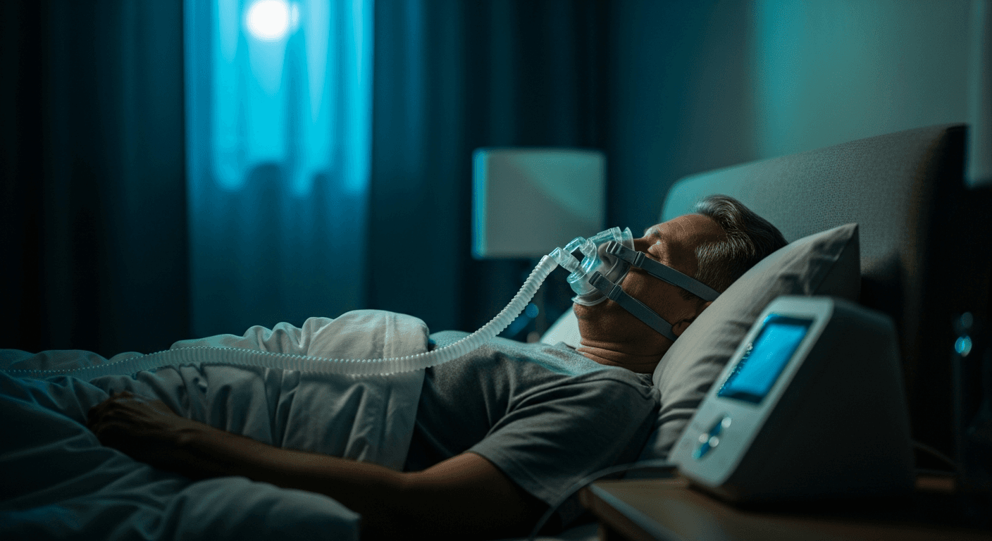 Apnée obstructive du sommeil de l'adulte : dépistage, diagnostic et PPC