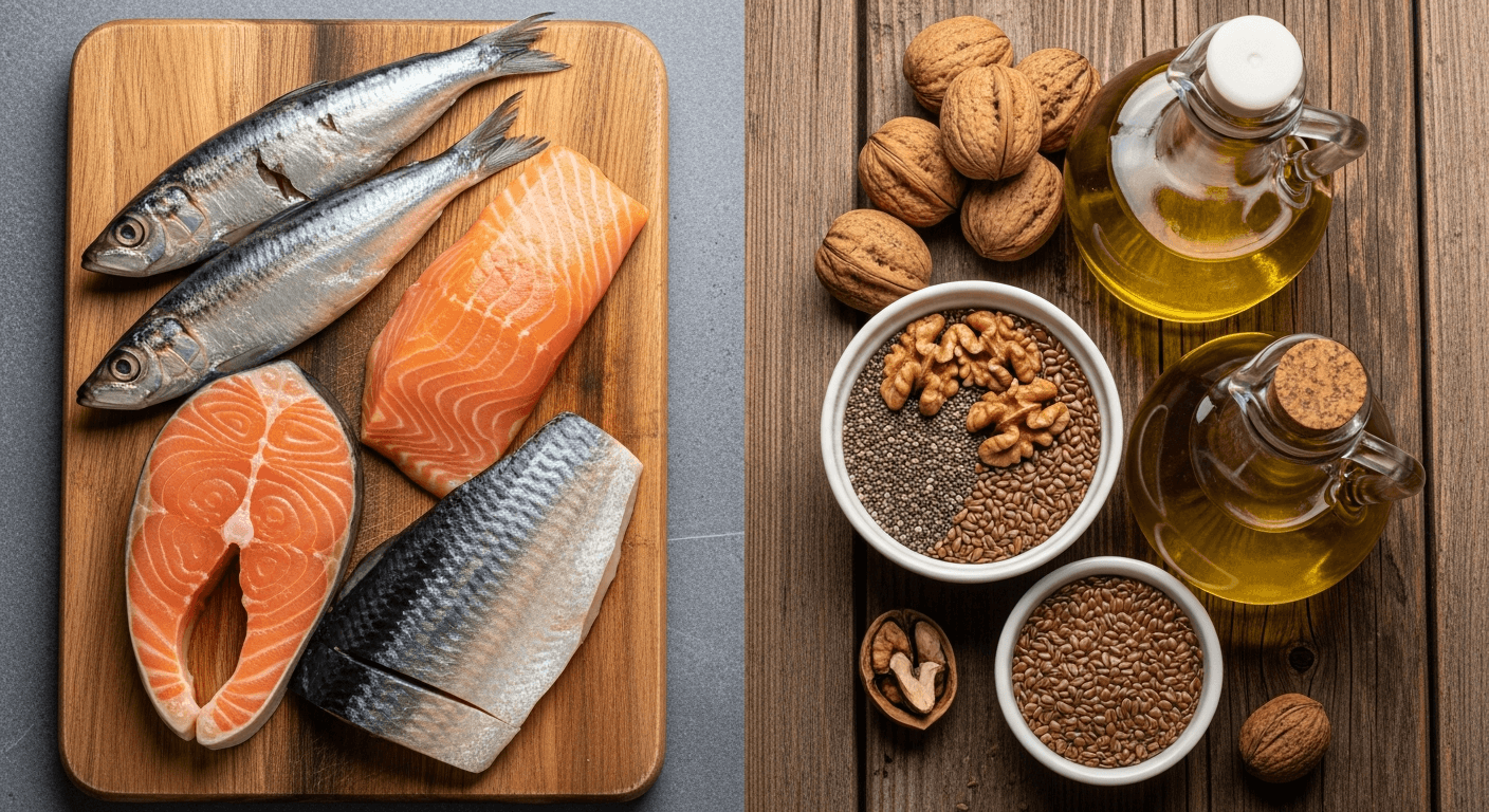 Oméga-3 végétal ou animal : ALA, EPA, DHA — ce qui change vraiment