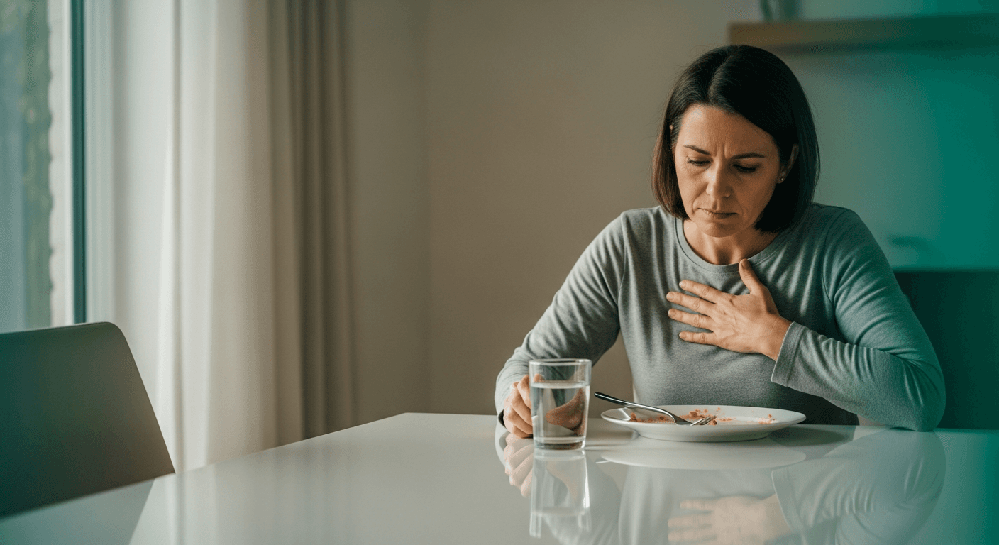 Reflux gastro-œsophagien (RGO) : diagnostic, IPP et alternatives