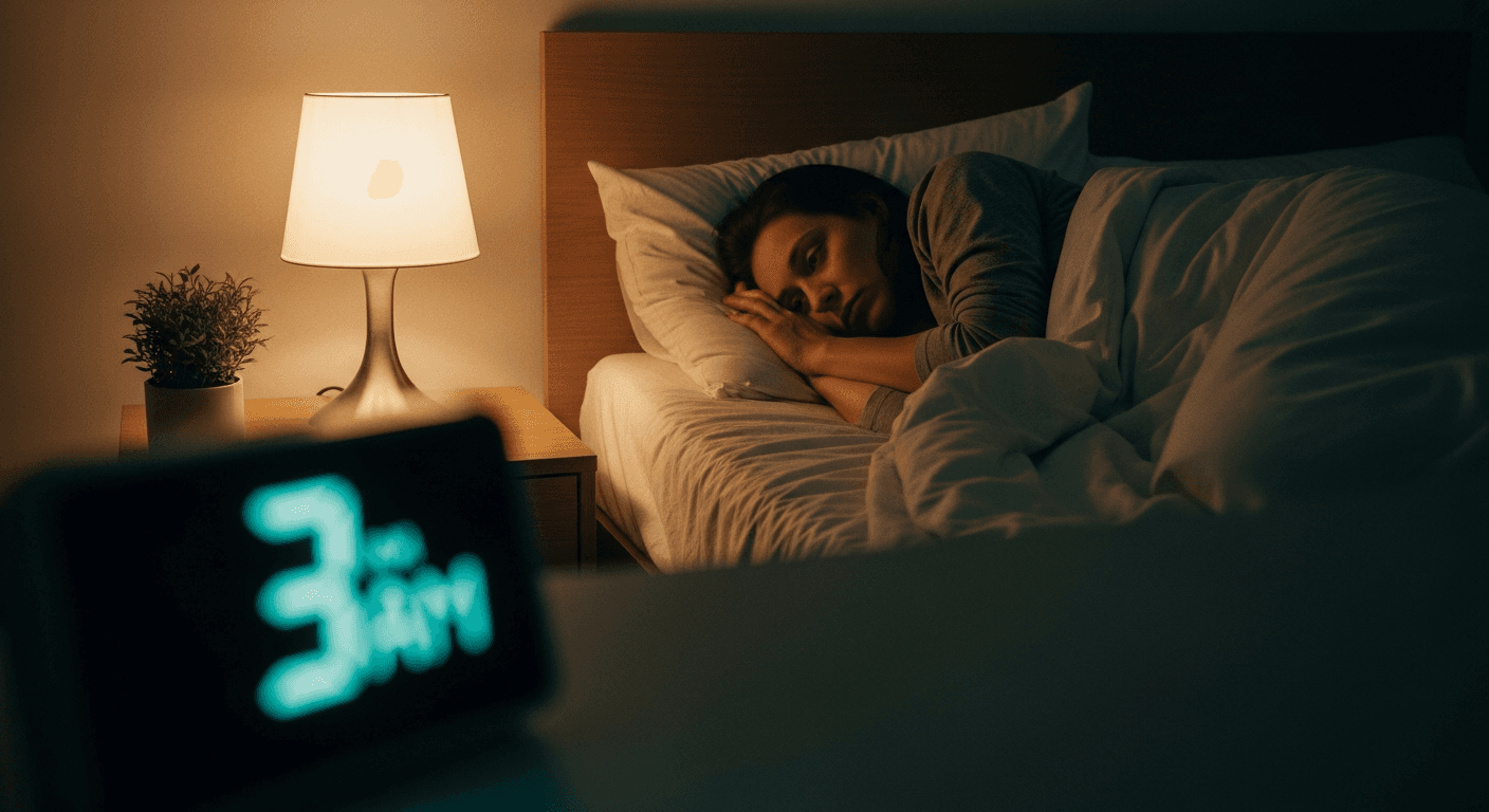 Réveils nocturnes : causes et solutions basées sur les preuves