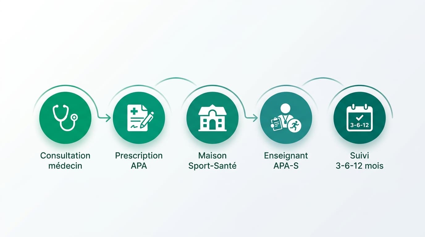 Sport sur ordonnance : le dispositif APA en France