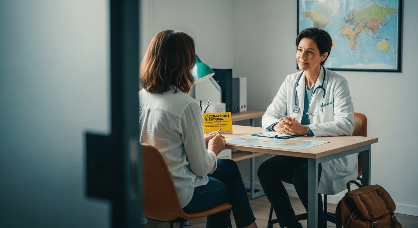 Vaccins du voyageur : fièvre jaune, hépatite A, méningocoque et autres