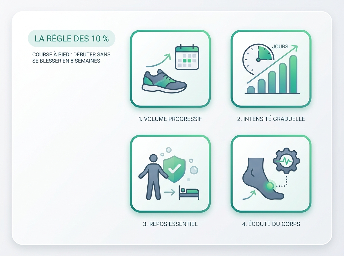 Infographie illustrant les points clés de la section « La règle des 10 % »