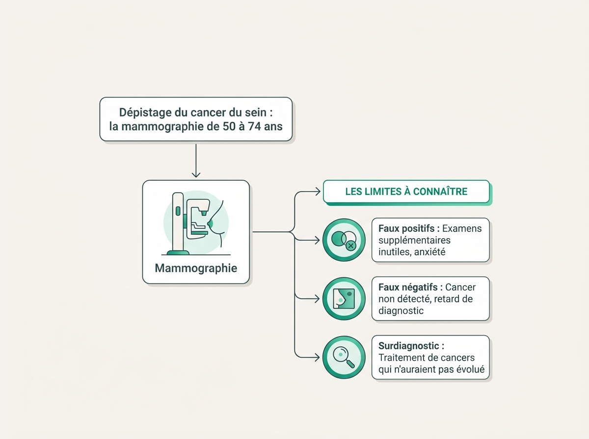 Schéma médical illustrant « Les limites à connaître »