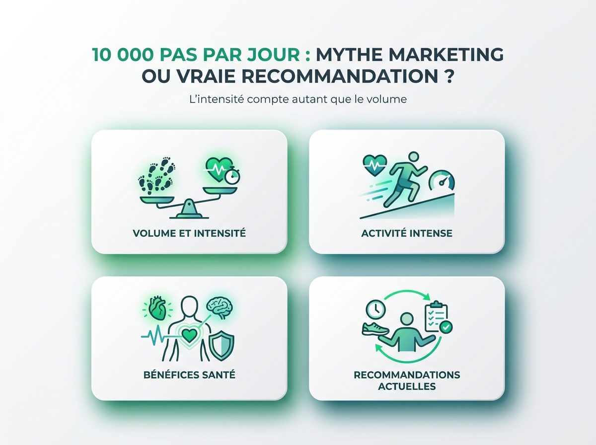 Infographie illustrant les points clés de la section « L'intensité compte autant que le volume »