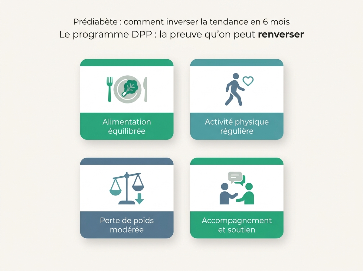 Infographie illustrant les points clés de la section « Le programme DPP : la preuve qu'on peut renverser »