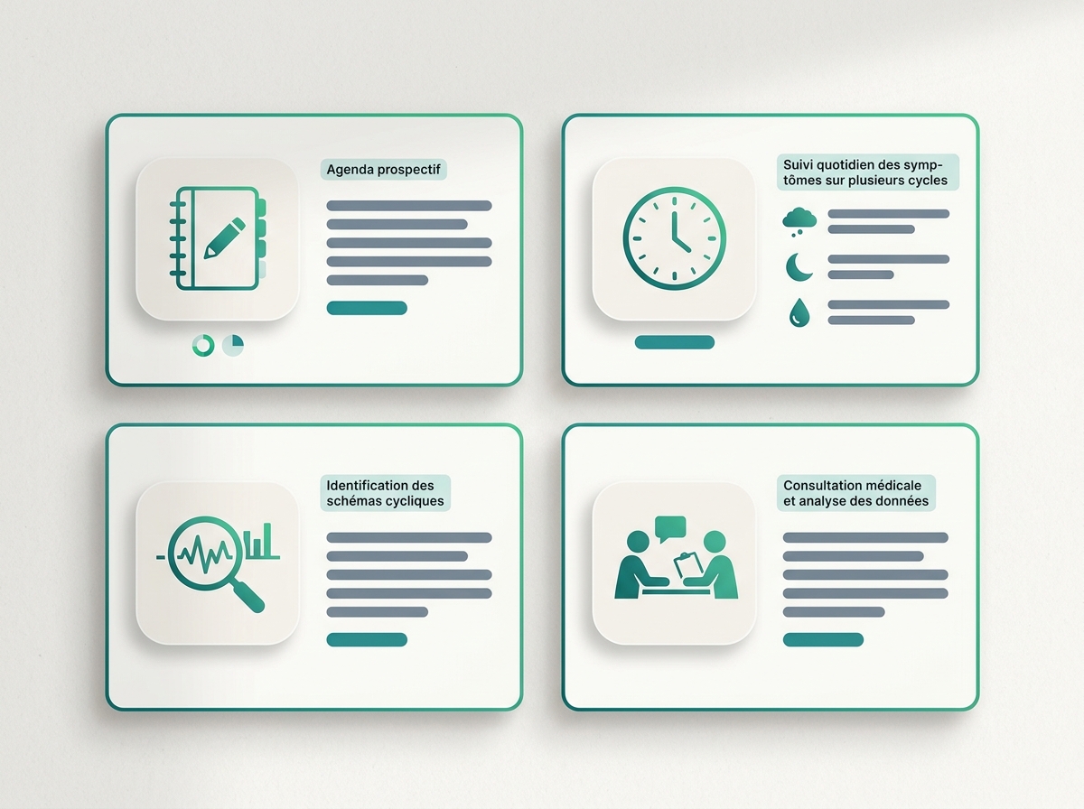 Infographie illustrant les points clés de la section « Diagnostic — l'agenda prospectif est indispensable »